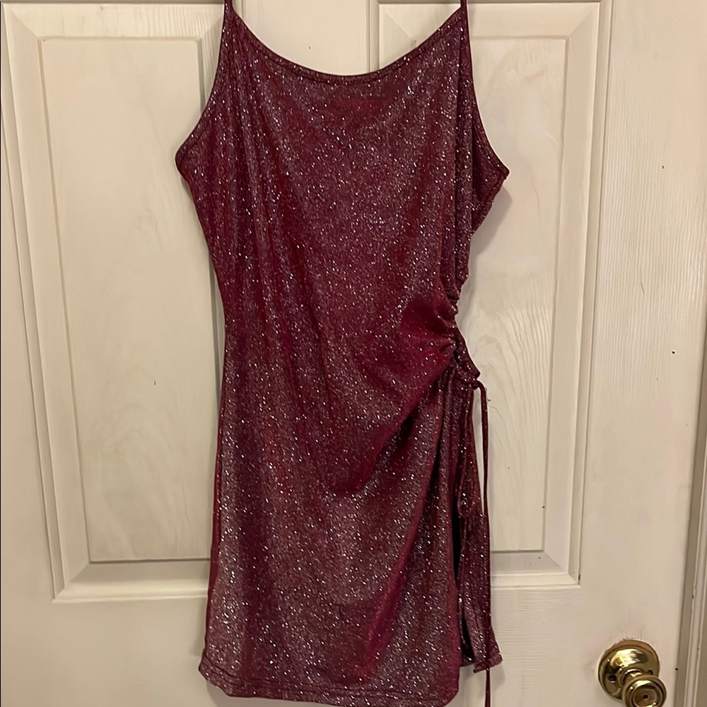 Elegant HOT PINK Glitter Dress or Shirt